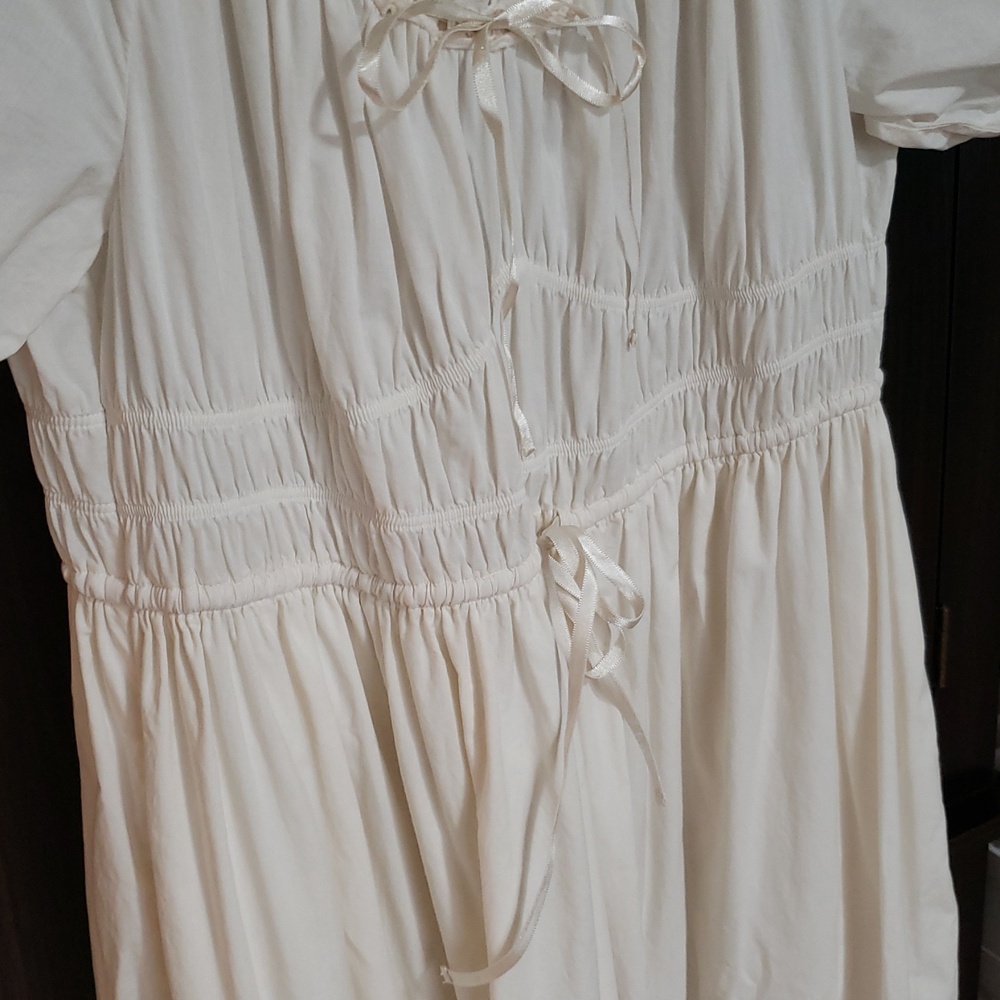 NWOT Christy Dawn Brynne Dress In "Pearl", Size L - Picture 6 of 9